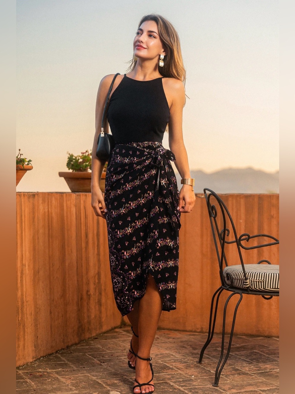 Cupshe Always Lovely Floral Midi Dress